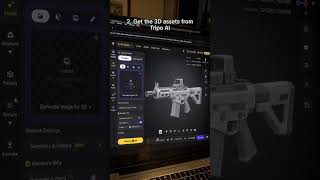 Design a game world with 3D models made in Tripo AI.