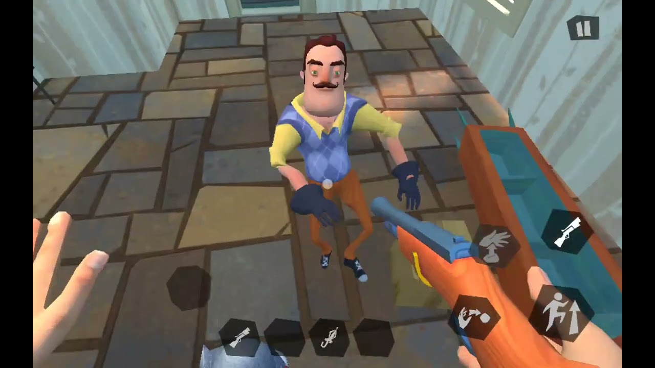 hello neighbor altın elma aldım!!