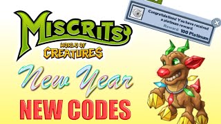 Miscrits new codes | 2026 New year