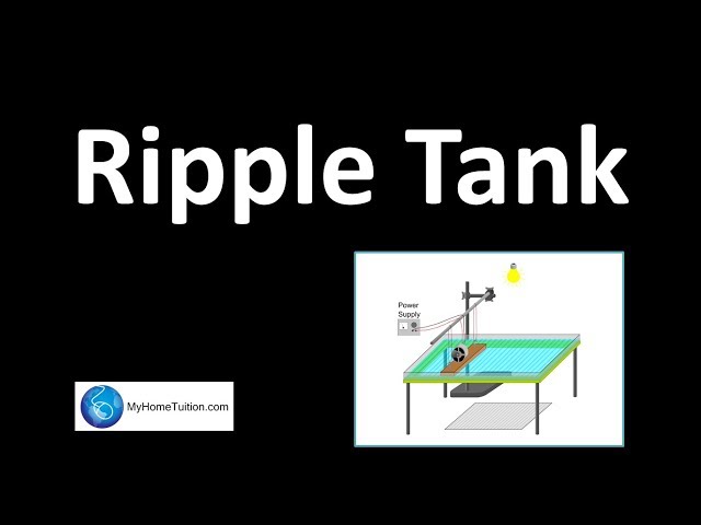 Illustration Of A Ripple Tank