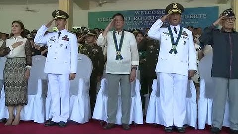 Parade and Review and AFP Change of Command Ceremony July 1, 2016