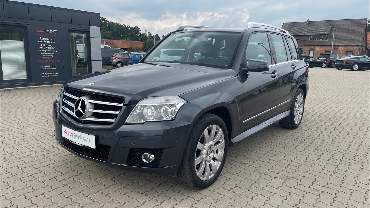 Mercedes GLK 280 4Matic 2Hand Sportpaket AHK PDC - YouTube