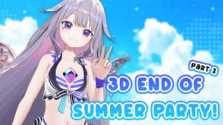 【VRCHAT】SUMMER ISN'T QUITE OVER (PART 2)【3D SUMMER PARTY/NEW VR OUTFITS】