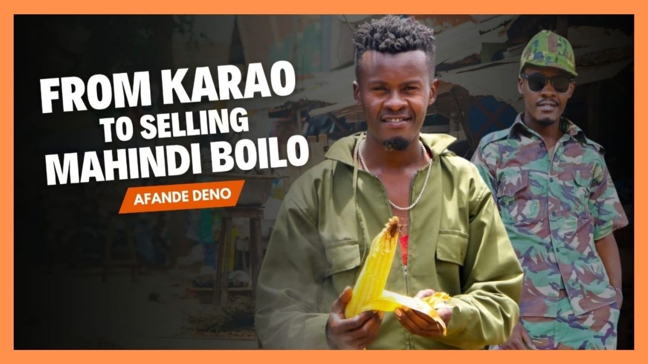 Afande Denno: The police who traded his badge for a trolley of mahindi boilo