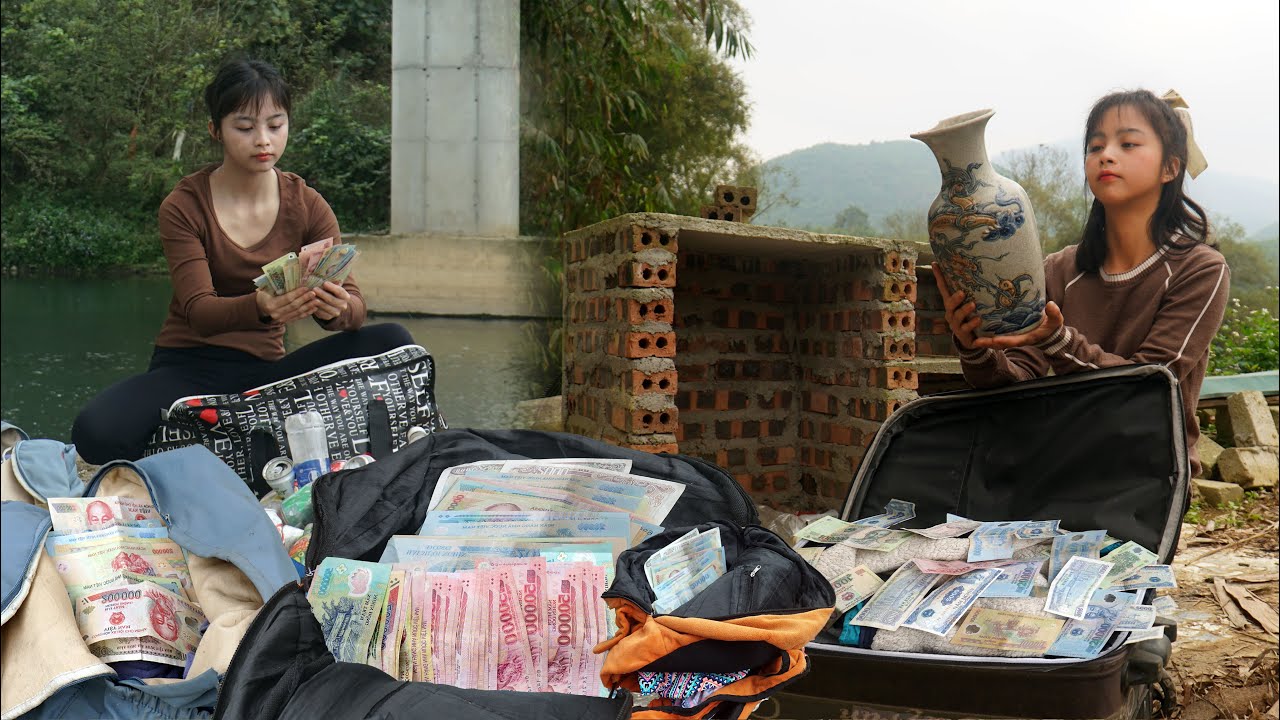 REWIND TIMELAPSE--90Days Unexpected discovery of huge treasure in many landfills