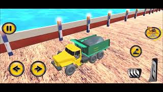 Real JCB Backhoe Loader Game Gameplay 🚜 | Road Construction Missions on iPhone screenshot 2