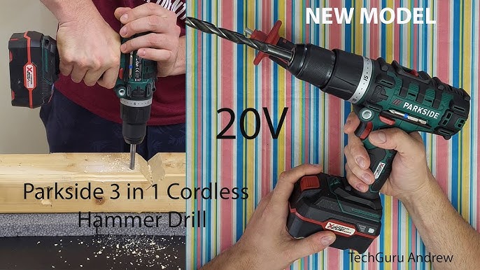 Parkside Battery 20V 4AH How Long it Last With Professional Cordless Drill  