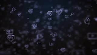 Loop Moved Seo Icons Background Stock Motion Graphics