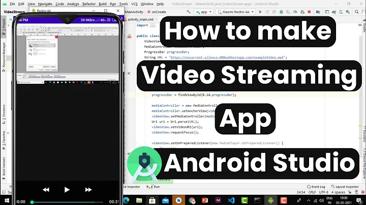 Build Video Streaming App in Android Studio