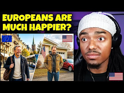 AMERICAN REACTS to "How Europe RUINED the American Dream For Me"