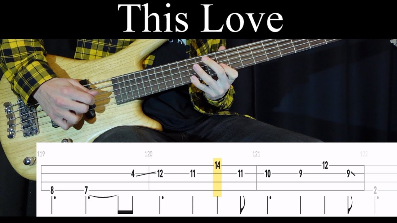 This Love (Pantera) - Bass Cover (With Tabs) by Leo Düzey