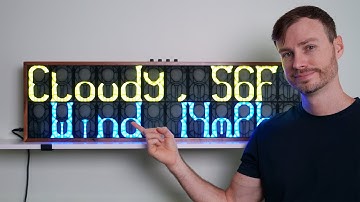 DIY internetdashboard - gebouwd met hars, led