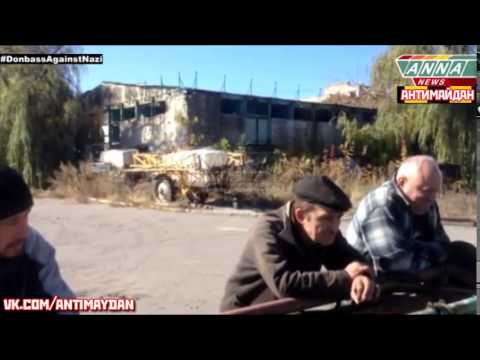 31 10 2014 ДНР Новости►Донецк Поселок Фащевка последствия 'перемирия' ►Украина Сегодня