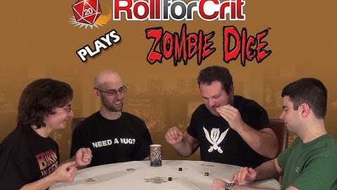 Roll for brains! | Zombie Dice | Roll For Crit Playback