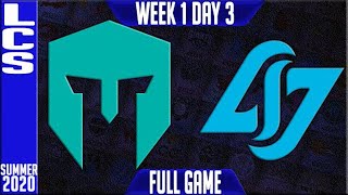Immortals vs CLG | Week 1 Day 3 S10 LCS Summer 2020 | IMT vs CLG W1D3