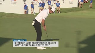 FedEx St. Jude Championship to lose status on PGA Tour after 2027