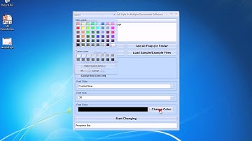 How To Use MS PowerPoint Change Font Size and Style In Multiple Documents Software