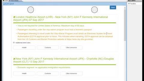 How to use TravelDoc in Sabre Red app centre