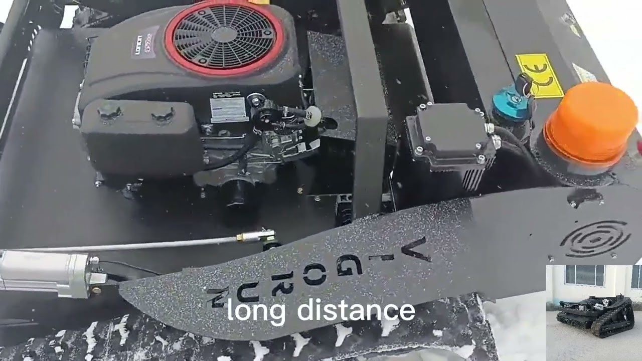 cutting width 800mm rechargeable battery sharp mowing blades remote control brush cutter cordless