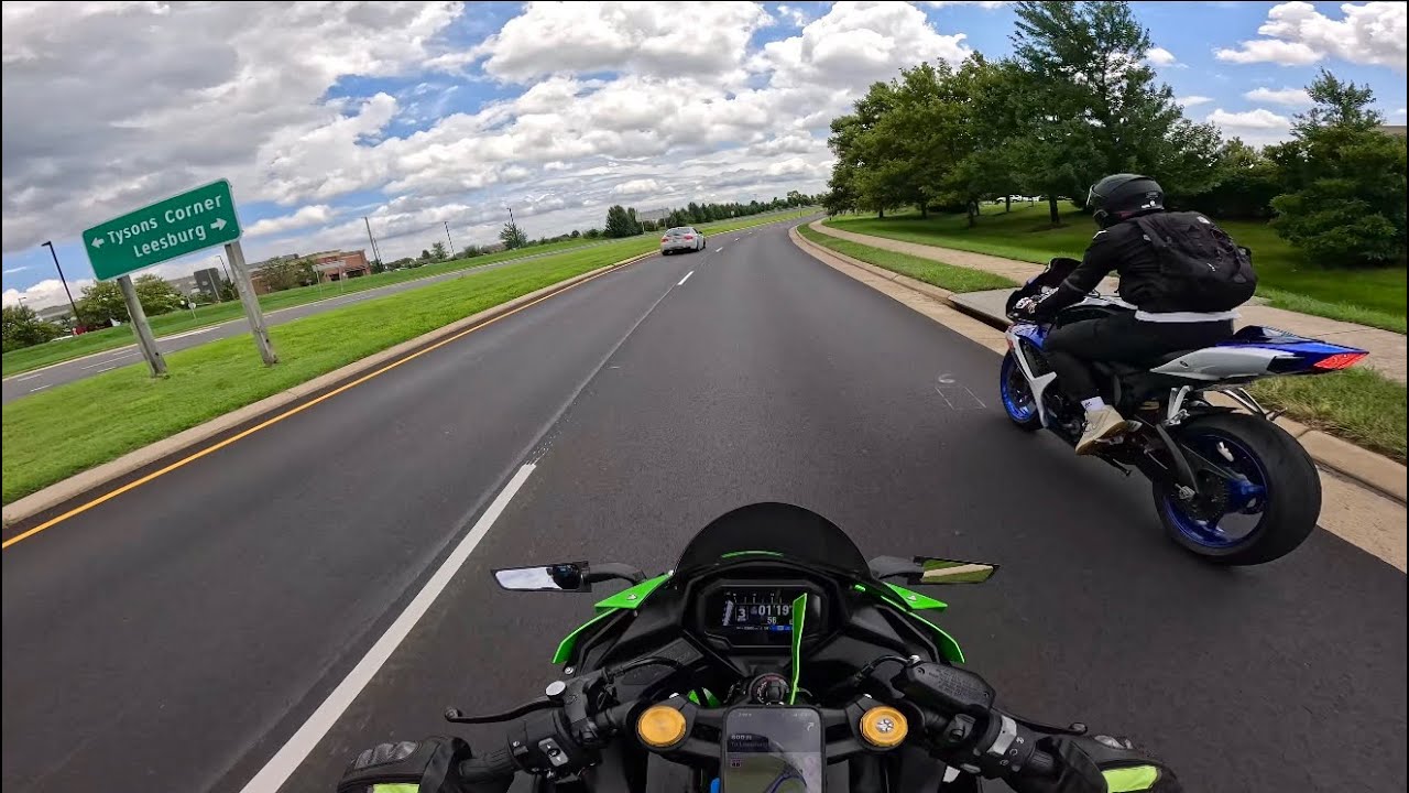 First Ride on my Ninja ZX4RR with Full Vandemon Titanium