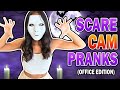 Funny halloween scare cam pranks office edition