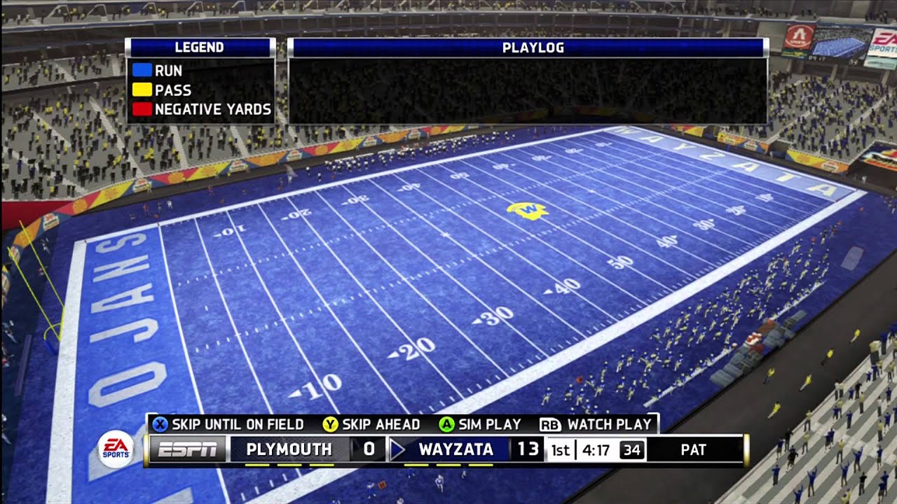 NCAA Football 13: RTG Creation/Gameplay