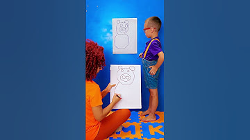 🐷✏️ How to Draw a Cute Pig! Step by Step! 😃 #kids #fun