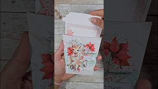 DIY a christmas coffee cup card feat.@mintaypapers #christmascards #mintaypapers  #cardmaking