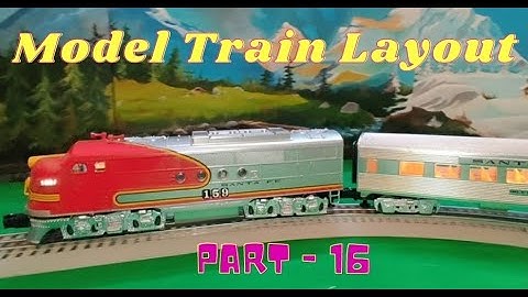 How to start Model Train Set-up Part - 10 | Lionel Santa Fe Super Chief | #railway  #locomotive