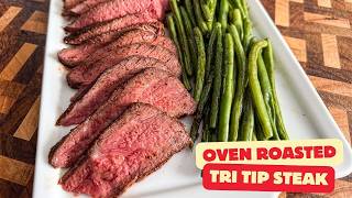 Perfect Oven Reverse-Seared Tri-Tip Steak | Juicy Cast Iron Finish