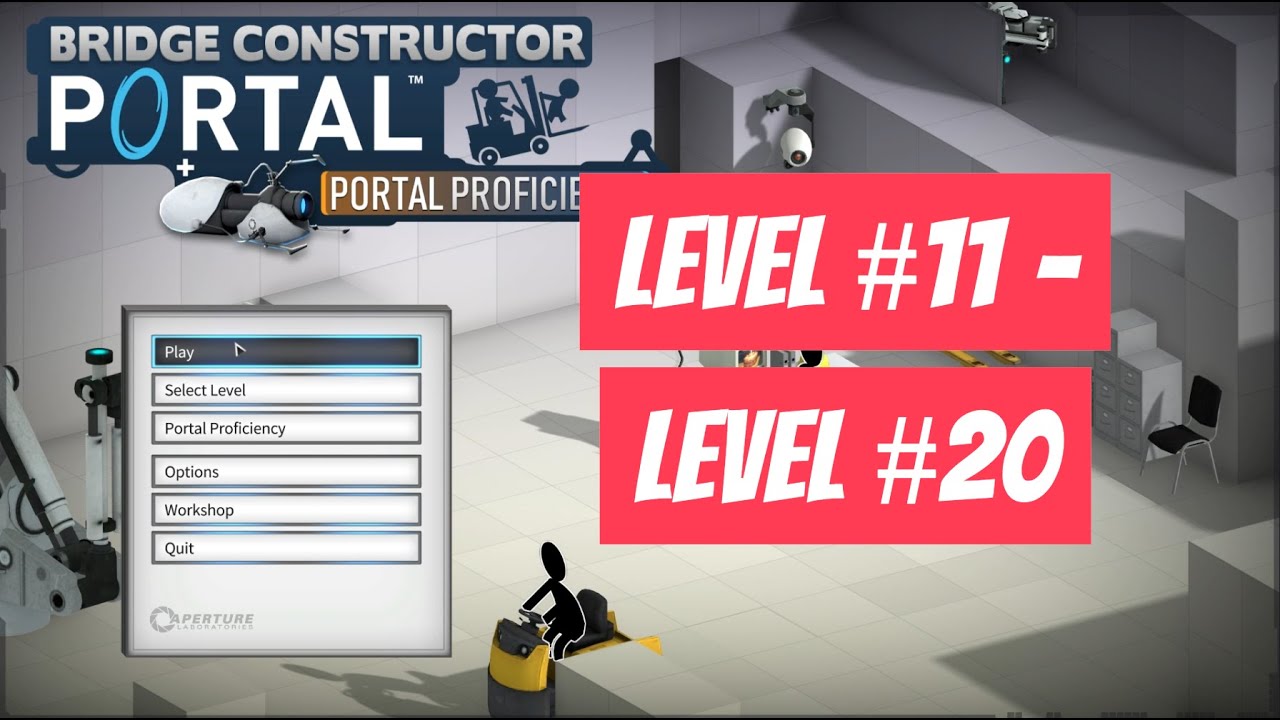Level #11 - #20 - Bridge Constructor Portal - Chapter 2: Planning A Grill [