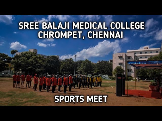 Sree Balaji Medical College Chromepet Chennai | AHS Sports Meet 2021 - Athul Kallooppara