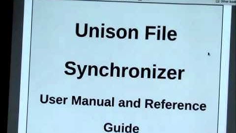 File Synchronization between devices. Part 2 talk by @rarsamx at @kwlug.