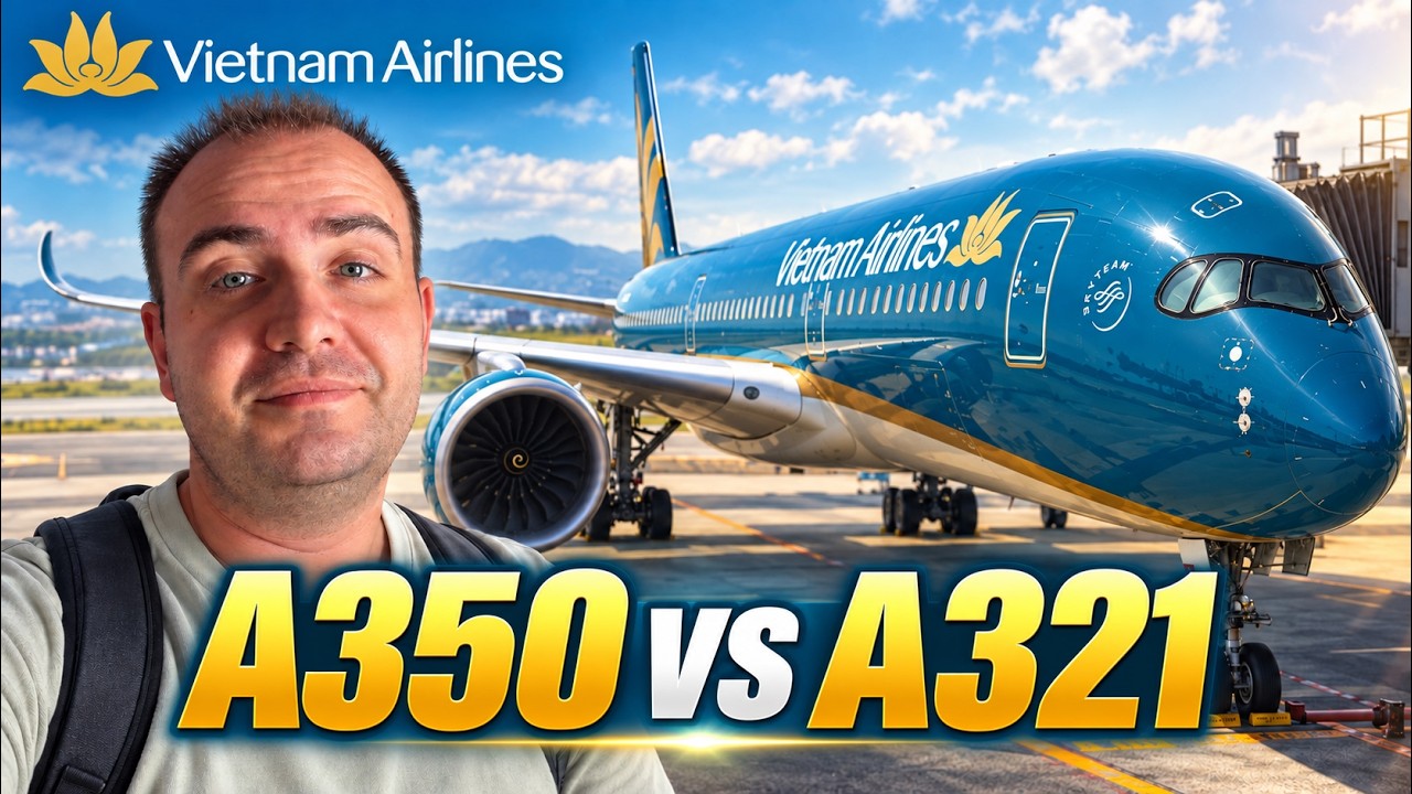 I tried Vietnam Airlines TWICE in Economy: A350 vs A321