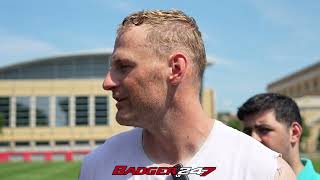 Tyler Van Dyke Reacts to Being Named Wisconsin's Starting Quarterback