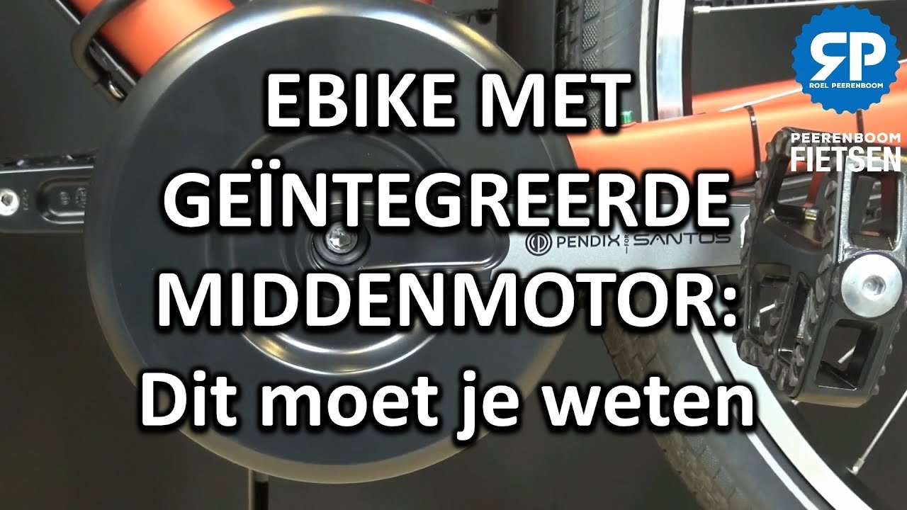 New EBIKE MET GEÏNTEGREERDE MIDDENMOTOR: Dit moet je weten