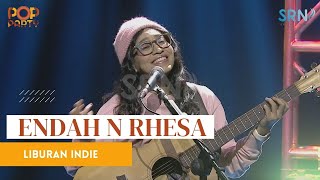 Endah N Rhesa - Liburan Indie ( Live Music on Pop Party)