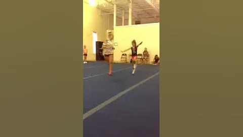 Allie's Back Handspring 7/24/13