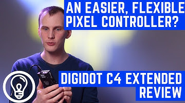 An Easier, Flexible Pixel Controller?  Digidot C4 Extended Review