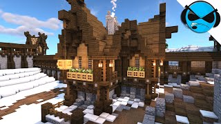 Minecraft: How To Build A Large Nordic House (Tutorial)