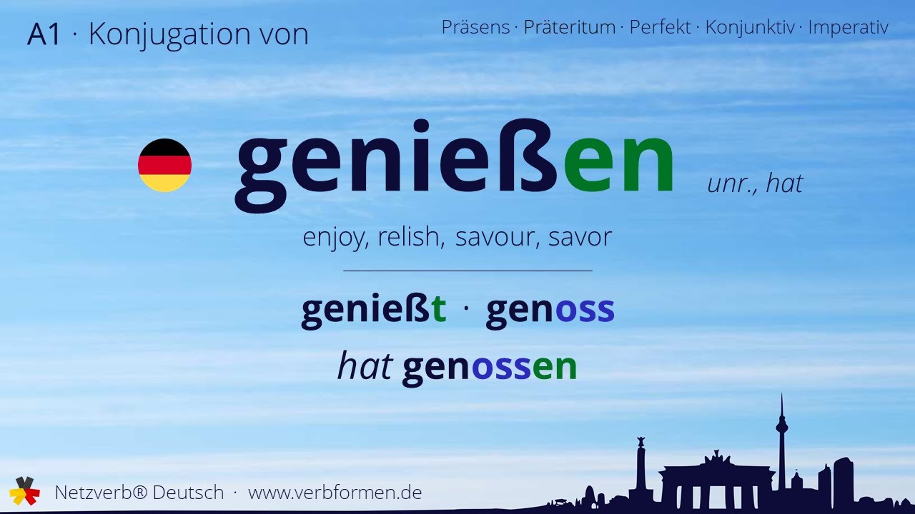 Ich Habe Genossen Oder Genießt linguabooster.com