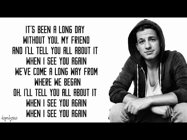 See You Again - Wiz Khalifa ft. Charlie Puth (Lyrics) class=