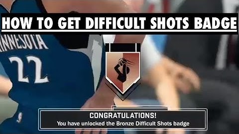 FASTEST WAY TO GET DIFFICULT SHOTS BADGE | 100% WORKING | NBA 2K17 MYCAREER