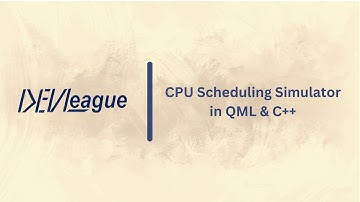 CPU Scheduling Simulator in QML & C++