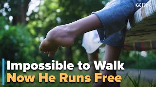 He Stayed Home in Shame—Now He Runs and Plays Because Christians Gave