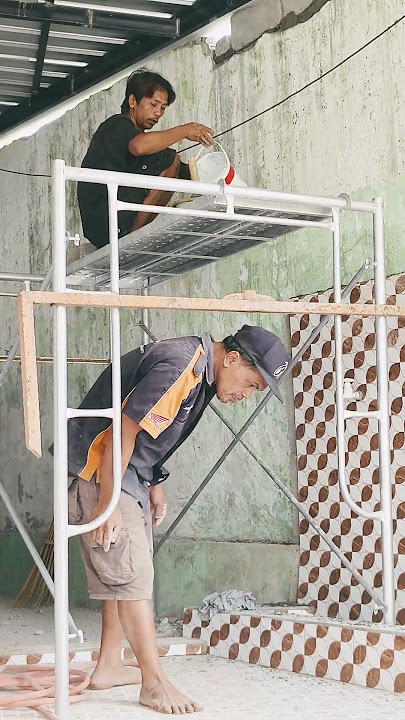 pasang batako nutup pinggiran #viralvideo #construction #seputarbangunan #shortvideo