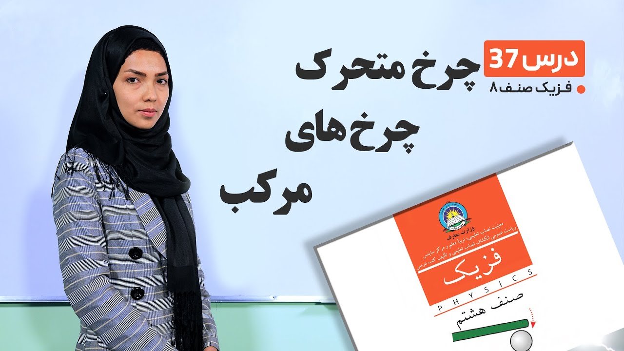 فیزیک صنف هشتم- جلسه سی وهفتم -موضوع: چرخ متحرک, چرخ های مرکب -26-6-1401