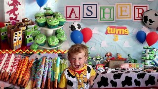 Asher's Toy Story Themed Birthday Party!