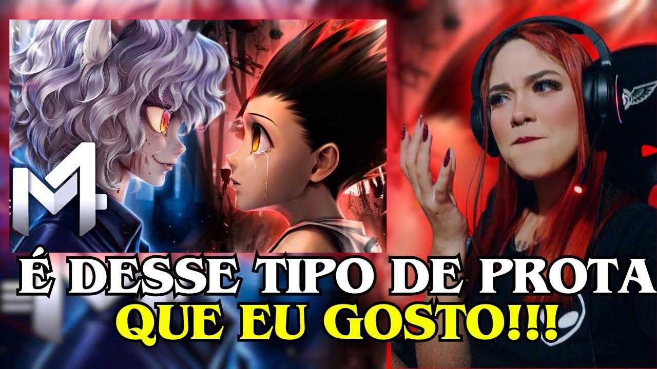 Gon x Neferpitou (Hunter X Hunter) - Homem Gentil | M4rkim feat. Mistery (Cherry React)