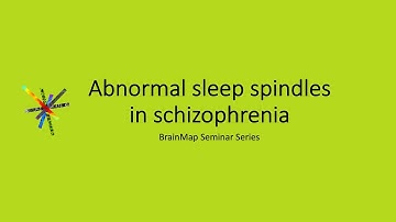 Abnormal sleep spindles in schizophrenia